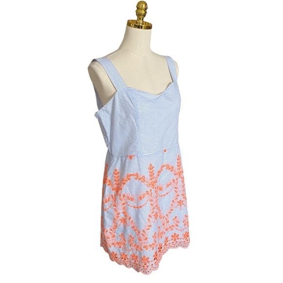 Revolve Tularosa Blue and Orange Mini Dress - Picture 6 of 11